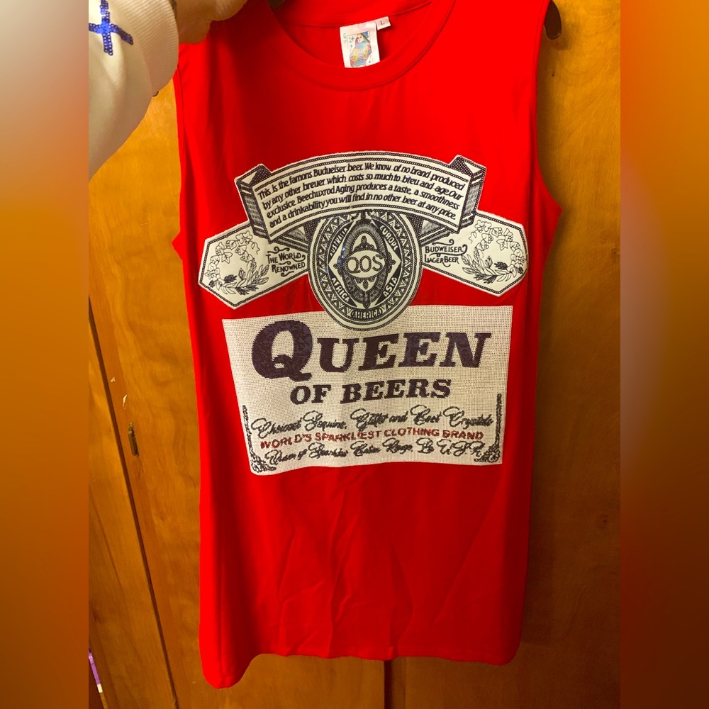 Beer Queen Tank Dress